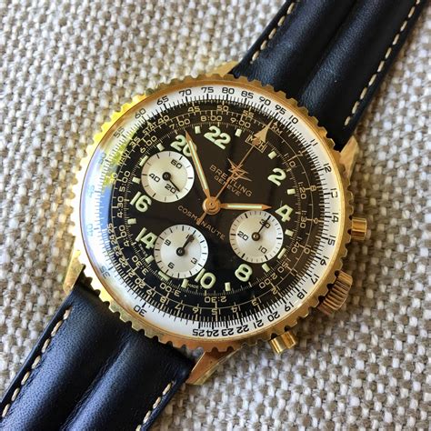 breitling old navitimer gold|breitling navitimer price guide.